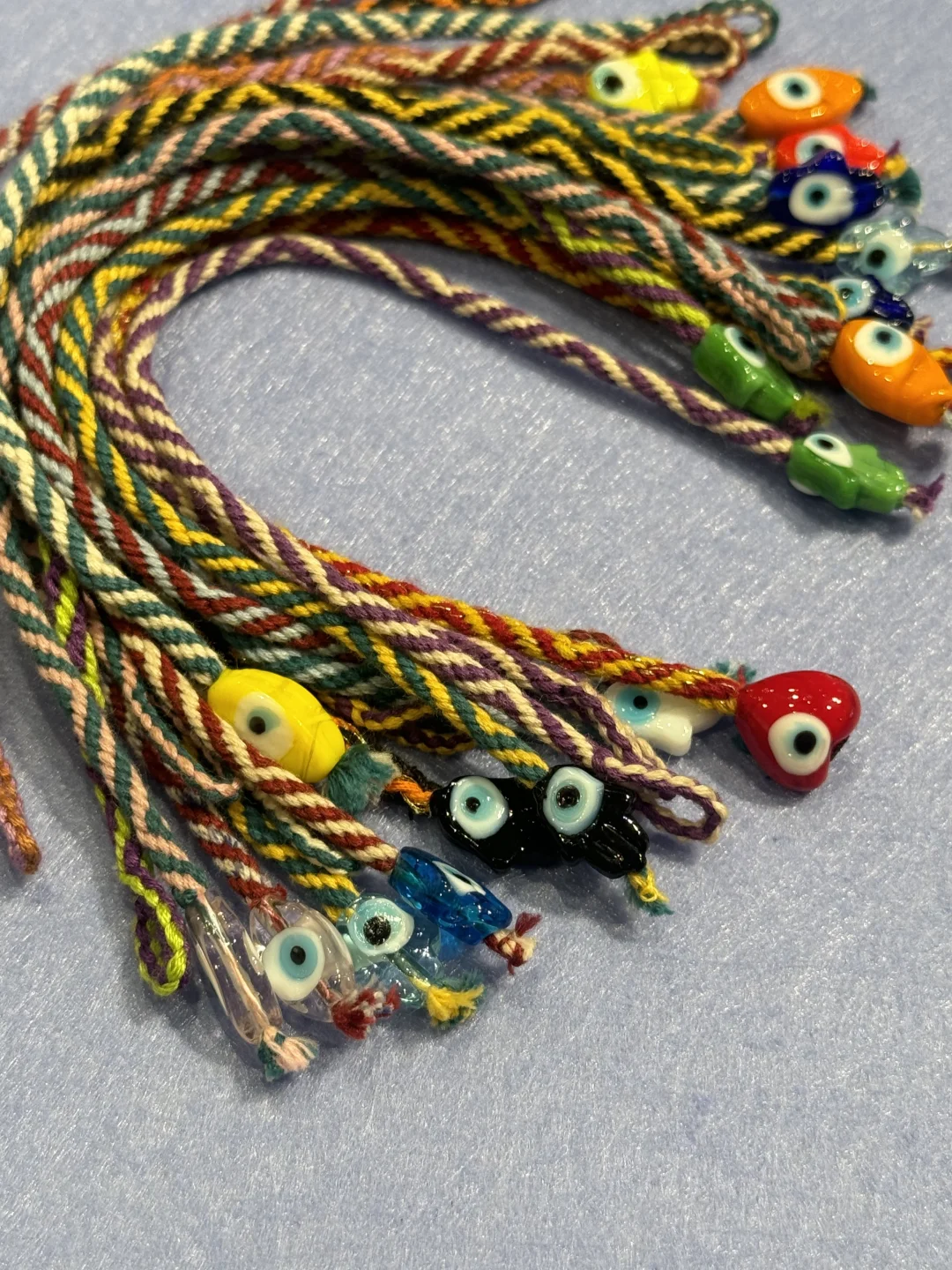 Nine-eye handwoven bracelet